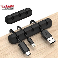 Cord Organizer, Cable Clips Cord Holder, Cable Management USB Cable Power Wire C