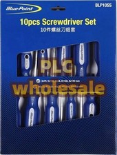 New Blue Point Blp10ss 10pc Screwdriver Set Fast Shipping New Blue Point Blp10ss 10pc Screwdriver Set Fast Shipping