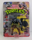 Vintage 1988 TMNT Rocksteady 10 Back Original Playmates MOC