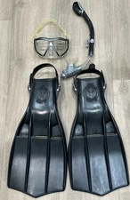 Aqua Lung US Divers Rocket Fins Snorkel & Mask Scuba Diving Equipment One Size
