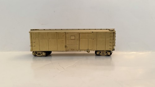 Coche de caja Pecos River Brass HO #2103 Santa Fe BX-6 con sistema de frenos AB | Zustand: Used