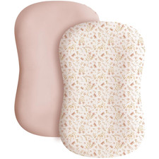 2 Pack Baby Lounger Cover, Stretchy and Soft Newborn Lounger Cover, Infant Loung