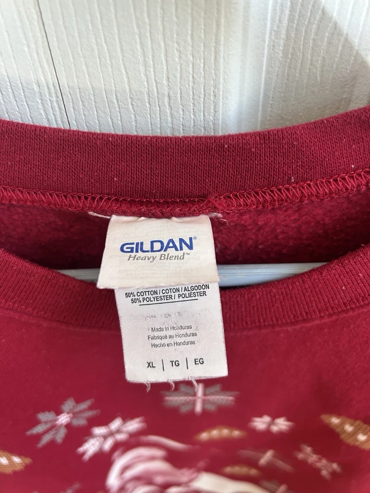 Alabama Crimson Tide Nick Saban FauxUgly Sweater Sweatshirt Size XL Unique - Image 2 of 3