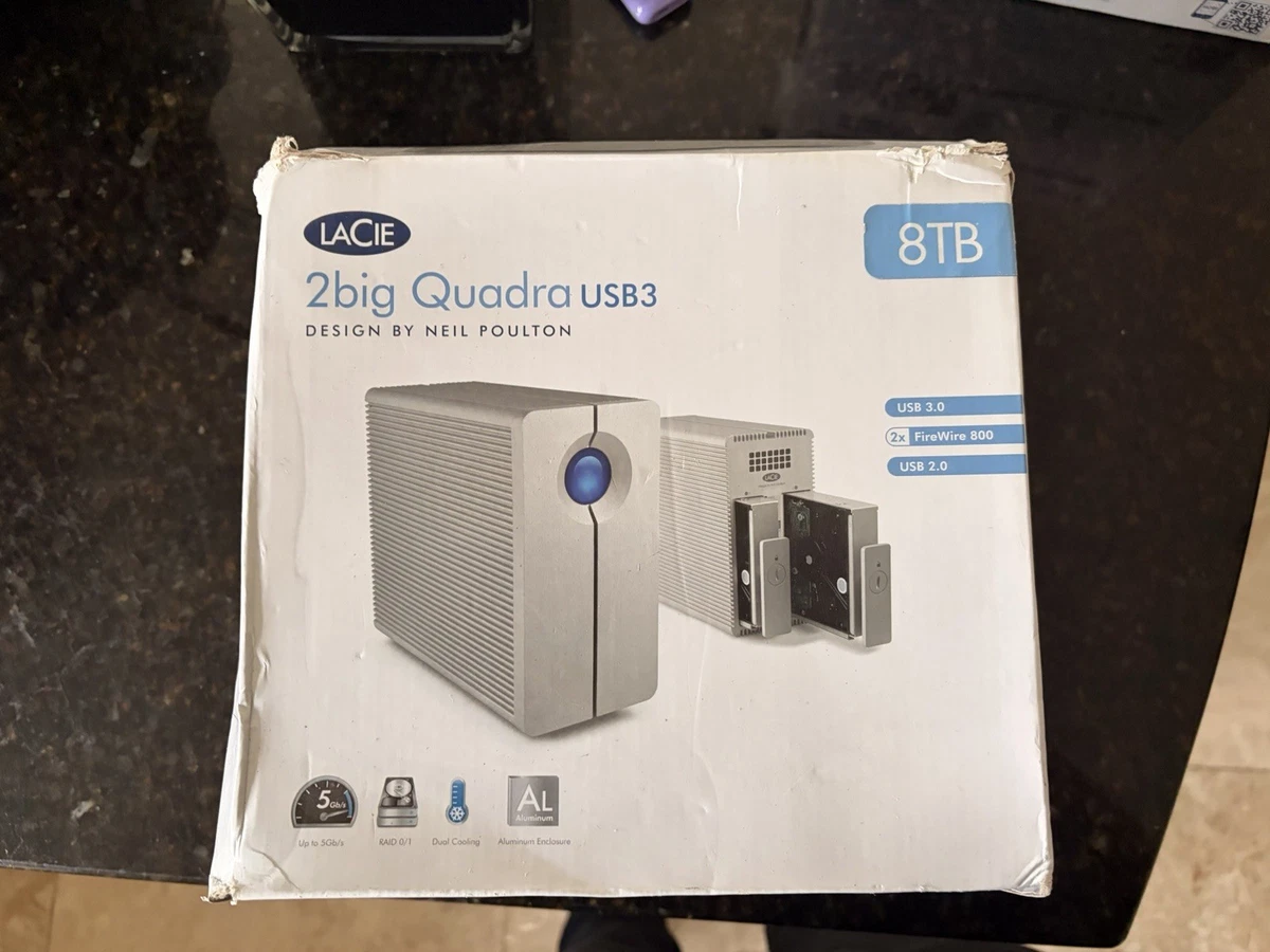 LaCie 8tb 电脑外部硬盘驱动器| eBay