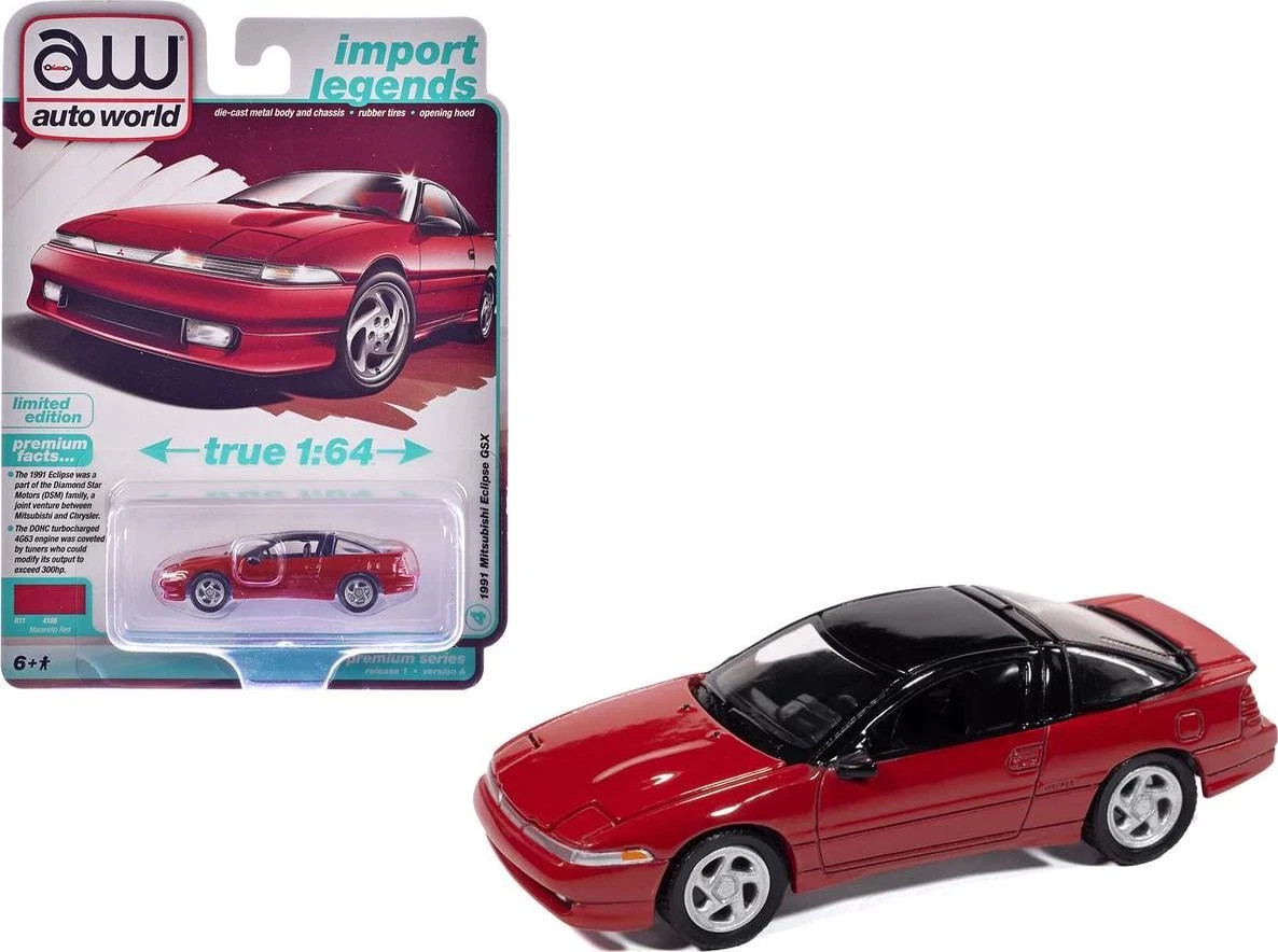 Auto World Import Legends 1991 Mitsubishi Eclipse GSX Release 1