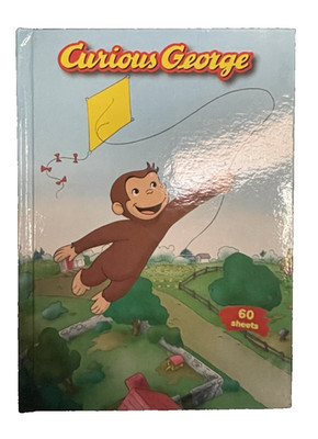Curious George Universal Studios 60 Sheets Paper Hardcover Book  New Stationery