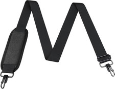 56 Inch Shoulder Strap, Universal Adjustable Thick Soft Duffel Bag Shoulder Stra