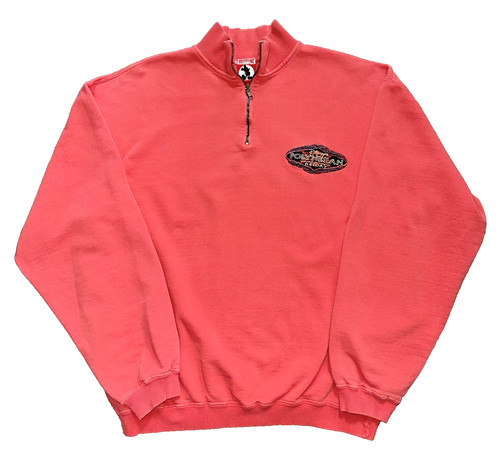 Vintage 1990s POLYNESIAN RESORT Disney World Small 1/4 Zip Sweater MICKEY INC