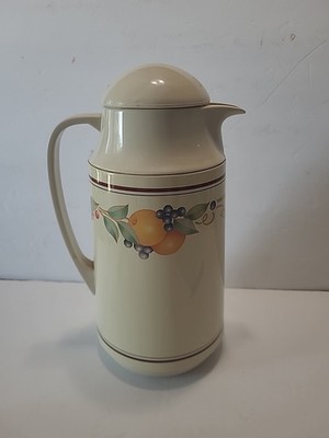 Corning Ware Corelle Abundance Thermique 1 Qt Hot/Cold Carafe Thermos Pitcher