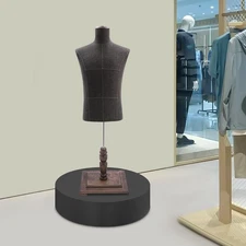 Round Mannequin Display Pedestal Stands Bridal Shop Cylinder Plinth Raiser Table