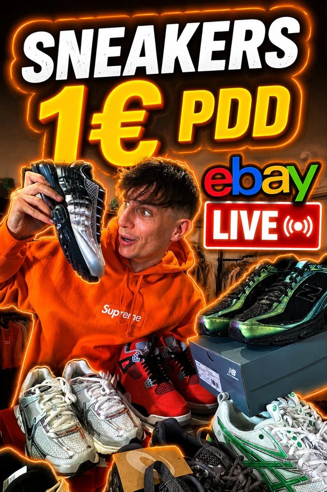 🤩LIVE Mes Sneakers & Vestes à 1€ PDD 🤩