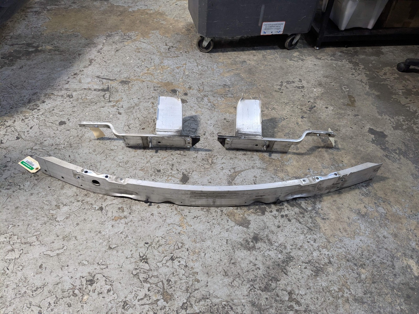 OEM BMW F15 F16 F85 F86 X5 Front Bumper Reinforcement Impact Crash Bar Brackets