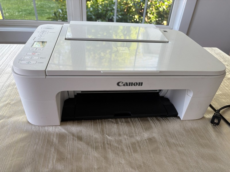CANON TS 3322 Wireless Color Printer Scanner Power Cord Parts - Shows P7 Code