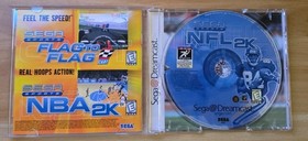 Sega Dreamcast - Toy Commander - CIB Complete / Tested (1999) And Nba2k1 NFL 2k