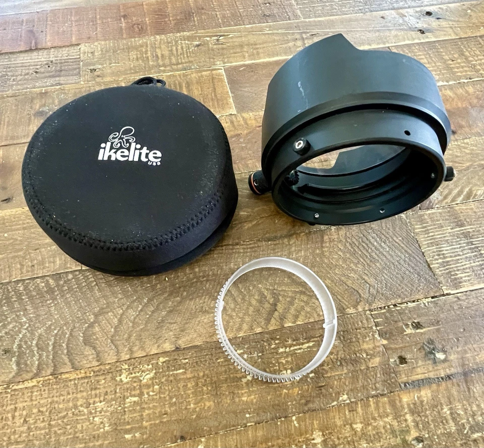 Puerto domo Ikelite con control de zoom para lentes gran angular sin espejo LEER Foto 3 de 4