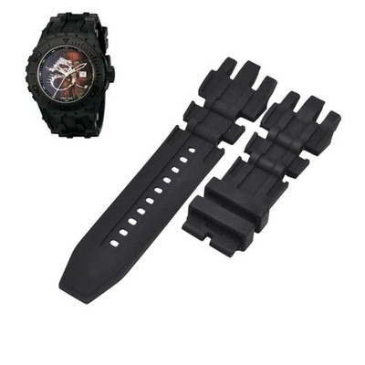 Subaqua 0511 26mm Black Rubber Watch Strap For Invicta