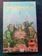 Phantasie 2 Commodore 64 Original Vintage 1980's PC Game Tested and Working
