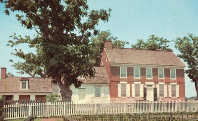 Dover, Delaware, DE, John Dickson Mansion, Chrome Vintage Postcard b8149