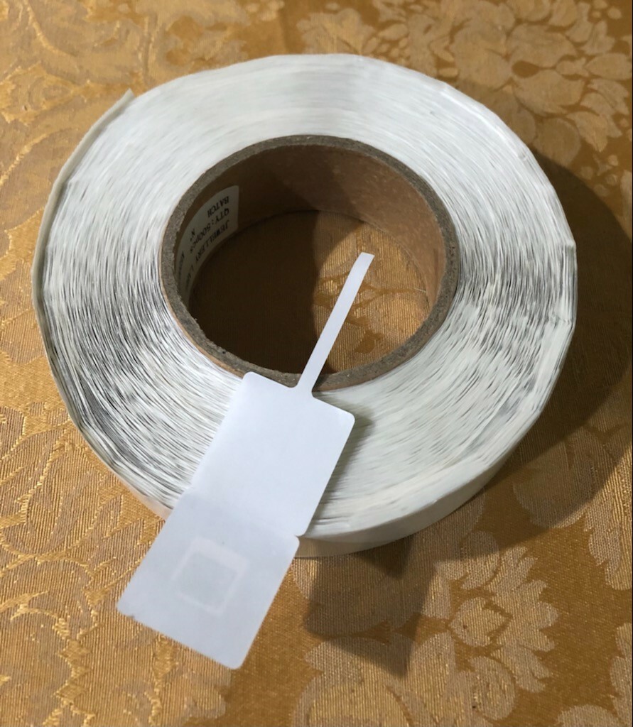 1000Pcs 8.2 MHZ EAS Glasses/Jewelry Soft Security Label, 30x30mm (500pcs/Roll)