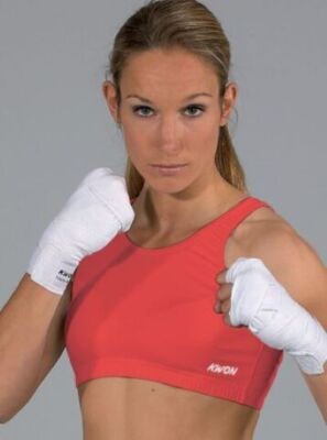 Bustier Top von Kwon. Sporttop, Kickboxen, Muay Thai, Fitness,MMA, Karate, Rot S