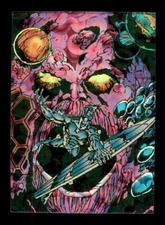 1992 COMIC IMAGES MARVEL SILVER SURFER PRISM FOIL #58 EGO