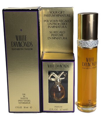Elizabeth Taylor  White Diamonds Eau de Toilette 50 ml + 3,7 ml Extrait Parfum