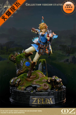 New OZ Production Breath Of The Wild Link 1/5 Resin Statue In