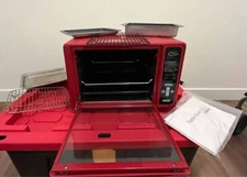 Ginny's Vintage Red Toaster Oven EH71603E