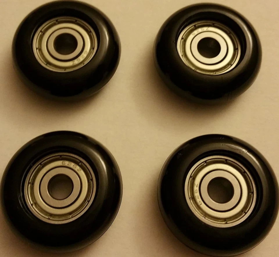 Total Gym Replacement Set of 4 Wheels/rollers for Models 2000 3000 and More