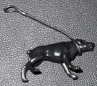 Vintage 1980s GI Joe ARAH 1984 Mutt Junkyard Dog and leash Black Accessory