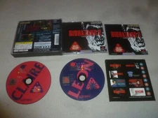 JAPAN IMPORT GAME PS1 PLAYSTATION BIO HAZARD 2 W CASE & MANUAL STICKERS CAPCOM 