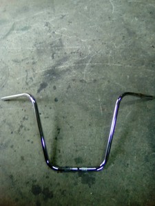 Manubrio Alto Harley Davidson Cromato Diametro 25 Altezza 50 Cm Larghezza 100cm Ebay