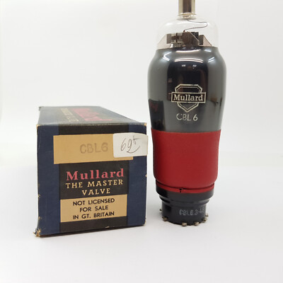 1 X CBL6 MULLARD TUBE. NOS/NIB. CB367