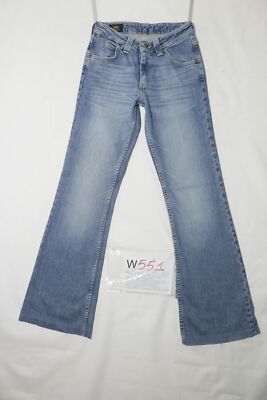 Lee Flare Bootcut Stretch Gebraucht (Cod.W551) W27 L35 Damenjeans Hohe Taille