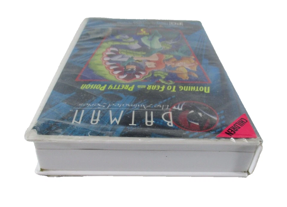 Batman Animated Series Vol 5 Nothing To Fear And Pretty Poison VHS Large Case... - Image 4 of 4