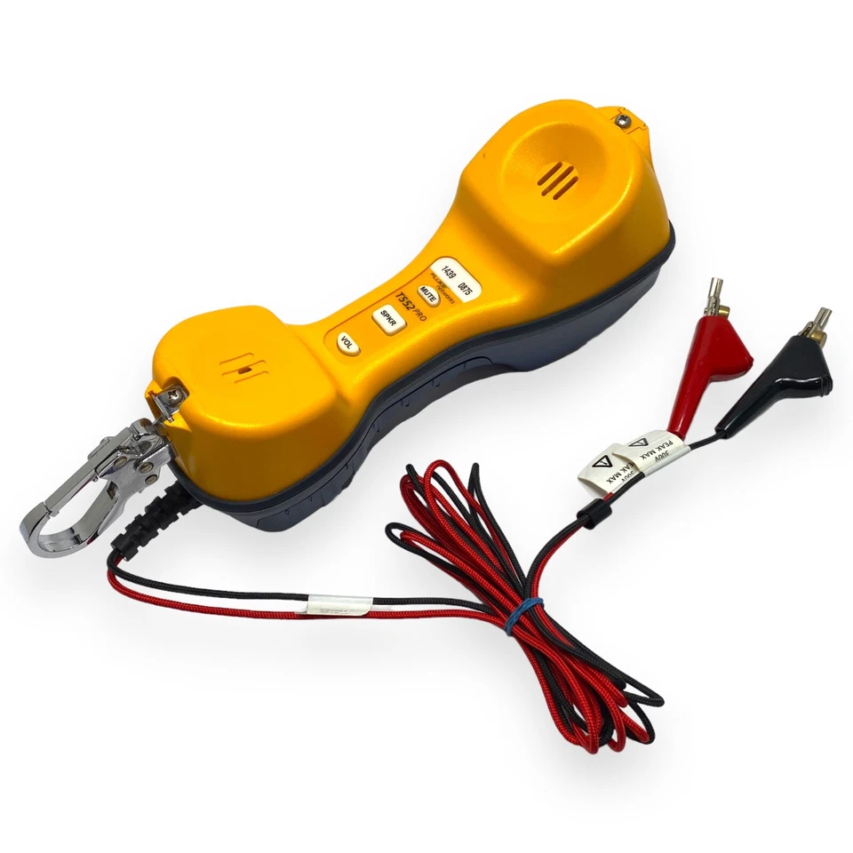 Fluke Networks - TS52 PRO - Telephone Test Kit   TS52Pro Lineman Service Phone - Image 4 of 4