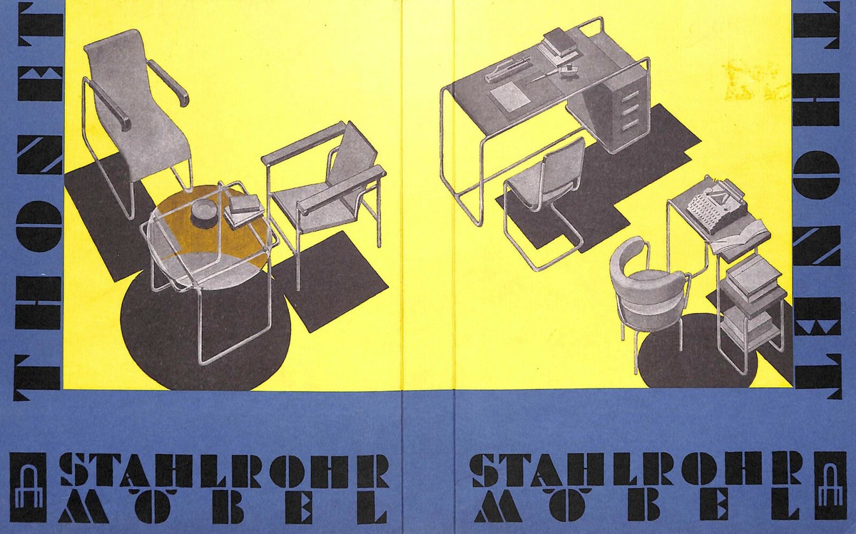 Thonet Stahlrohr-Mobel/ Tubular Steel Furniture Card Catalogue