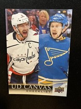 18-19 UD Series 2 Hockey UD Canvas Checklist C210 Ovechkin/Tarasenko