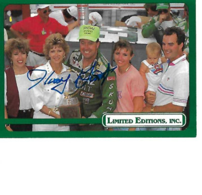 HARRY GANT HAND SIGNED 1992 LIMITED EDITIONS RACING #2 - NASCAR