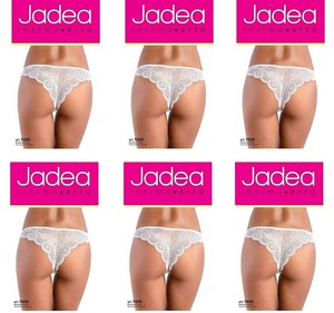 6x SLIP BRASILIANA BRASILIANO IN PIZZO MORBIDO JADEA 1628 A SCELTA 