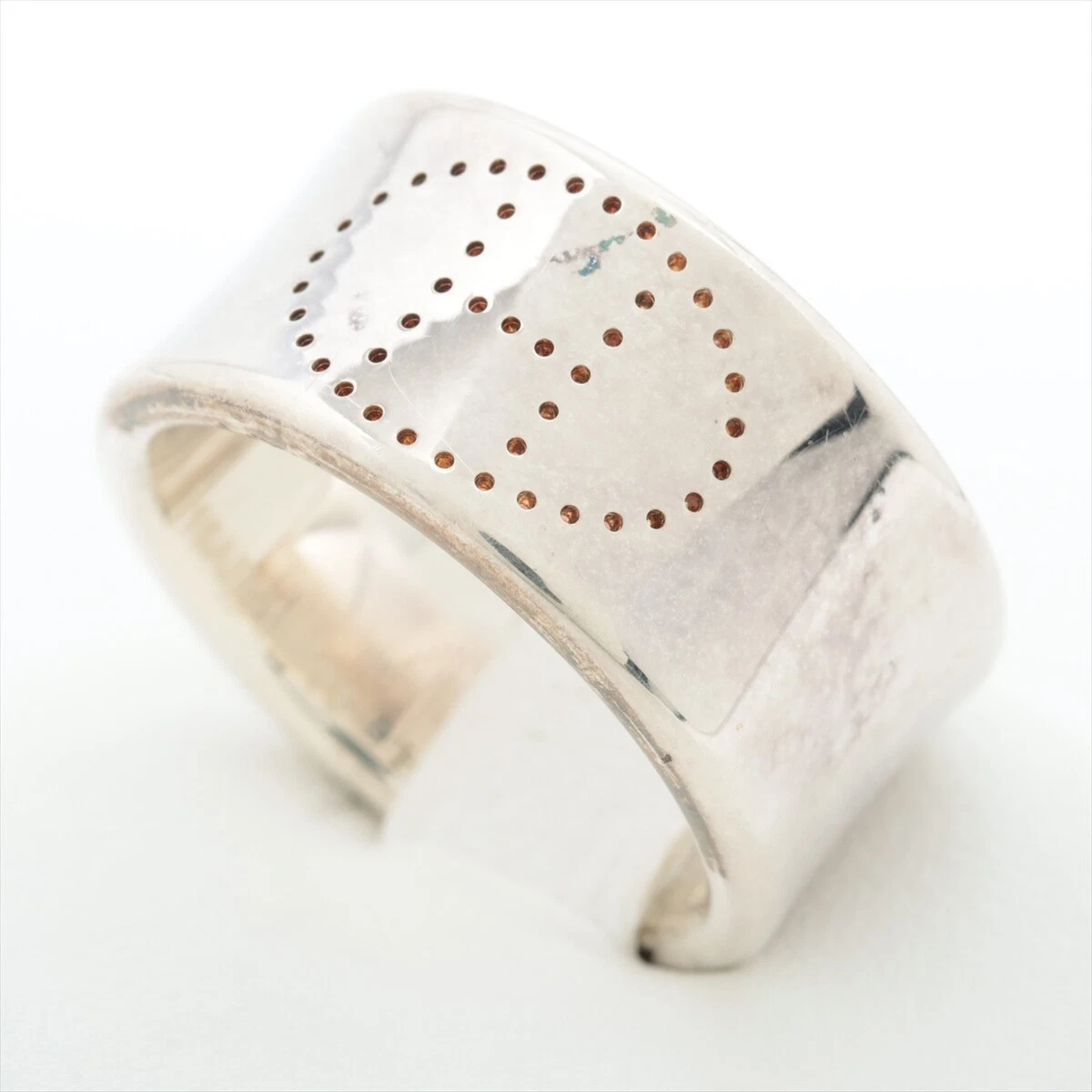 Hermes Eclipse Ruban Ring 54 925 13.3g Silver | eBay