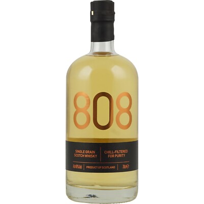 808 Single Grain Scotch Whisky 0,7 Liter 40 % Vol.