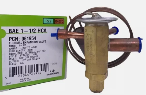 New In Box Emerson Thermal Expansion Valve BAE 1-1/2 HCA BAE1-1/2HCA