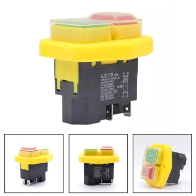 MARKENLOS Effizienter KJD17B wasserdichter Magnetschalter Zeitersparnis f??r Gartenger?t