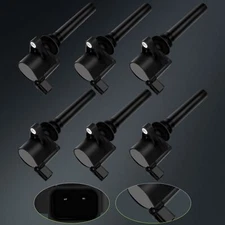 Pack 6 Ignition Coil For 2003 2004 2005 2006 2007 2008 Ford Escape 3.0L V6 FD502