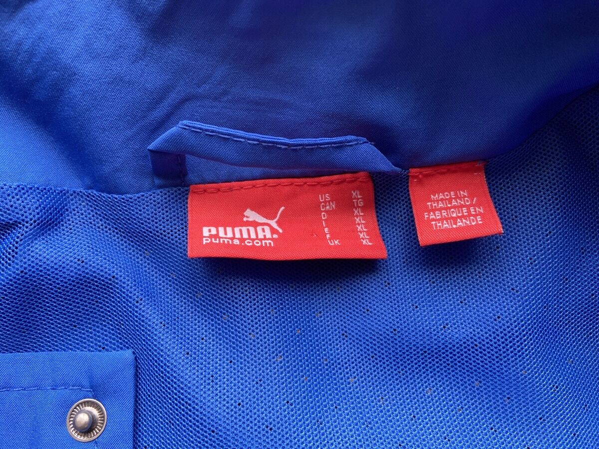 ITALY 2006 2008 FOOTBALL SOCCER TRACK JACKET PUMA sz XL MEN ITALY 2006 2008 FOOTBALL SOCCER TRACK JACKET PUMA sz XL MEN