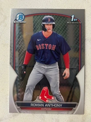 ROMAN ANTHONY Red Sox 2023 Bowman 1st Chrome rookie card #BCP-71