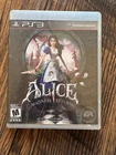 Electronic Arts Alice: Madness Returns Sony PlayStation 3 2011 CIB w/Manual