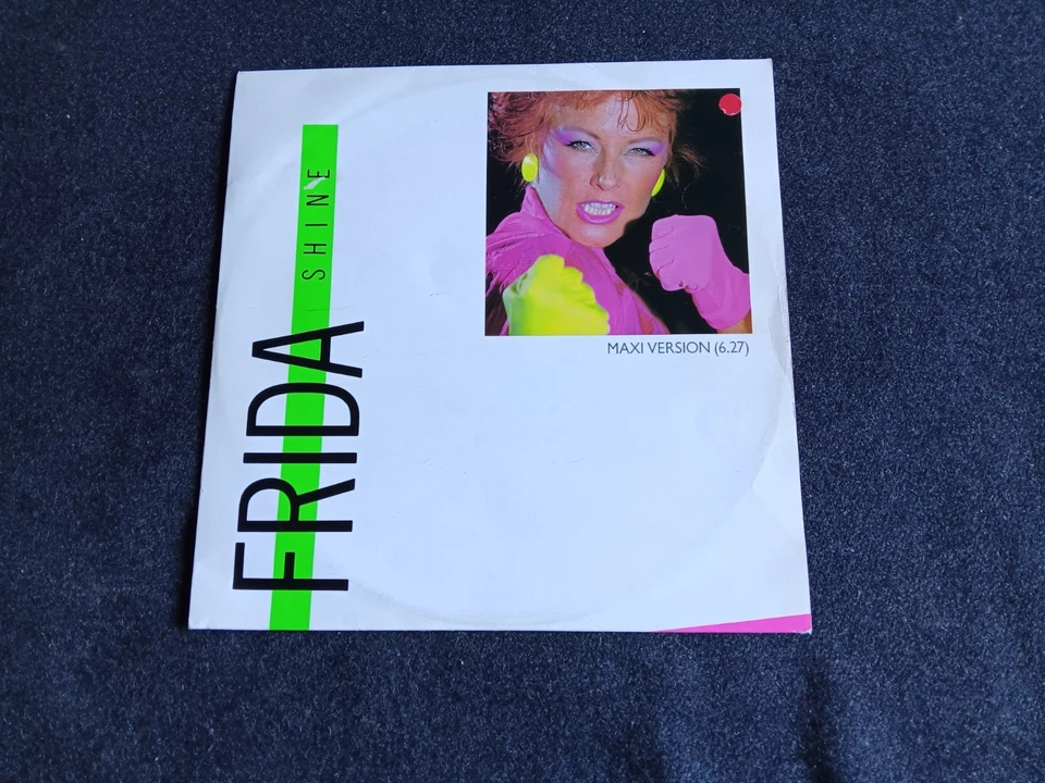 Frida  - Anni Frid Lyngstad  - Shine - 12" White Vinyl Polar Sweden '84 (Abba) - Image 2 of 4