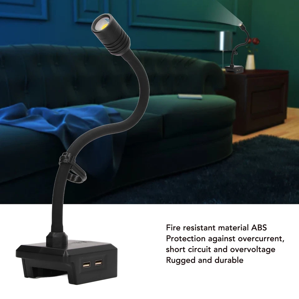 Gooseneck Work Light LED Gooseneck Work Light LED Gooseneck Work Light Cordless - Image 3 of 4